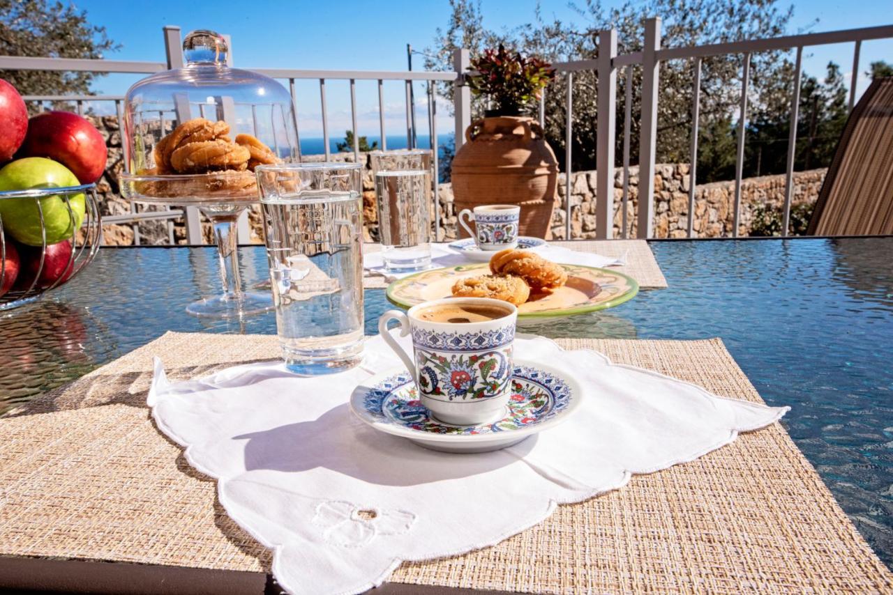 Sea Rock Villa Rodos Archangelos  Buitenkant foto