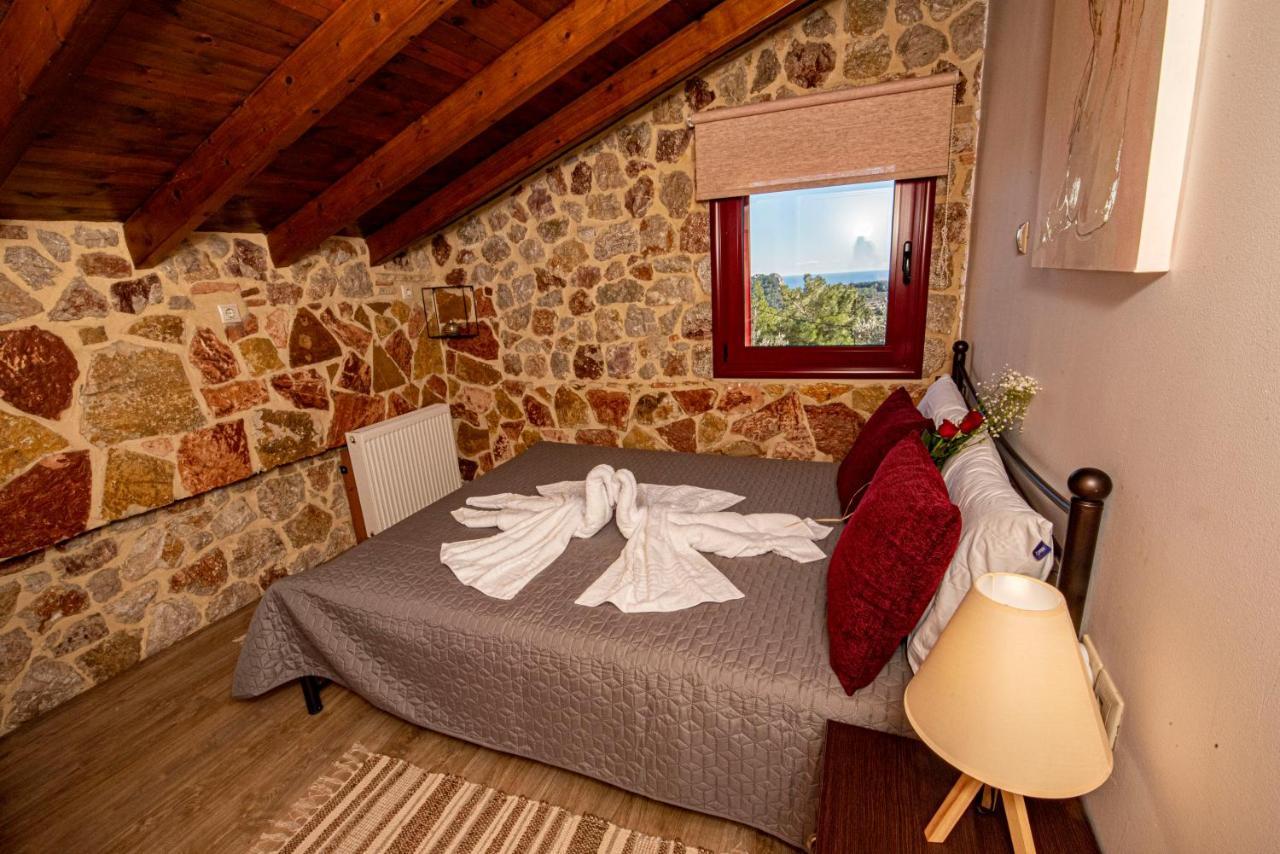 Sea Rock Villa Rodos Archangelos  Buitenkant foto