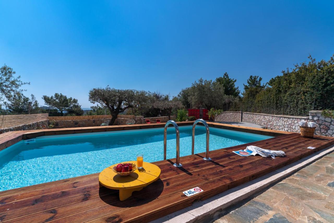 Sea Rock Villa Rodos Archangelos  Buitenkant foto