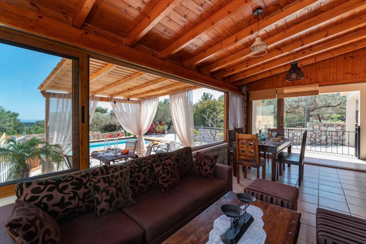 Sea Rock Villa Rodos Archangelos  Buitenkant foto