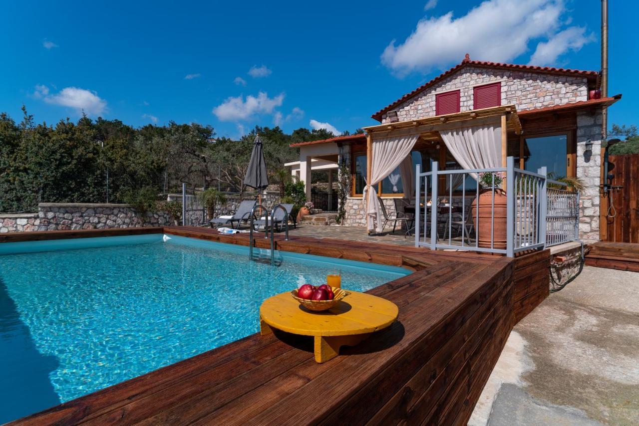 Sea Rock Villa Rodos Archangelos  Buitenkant foto