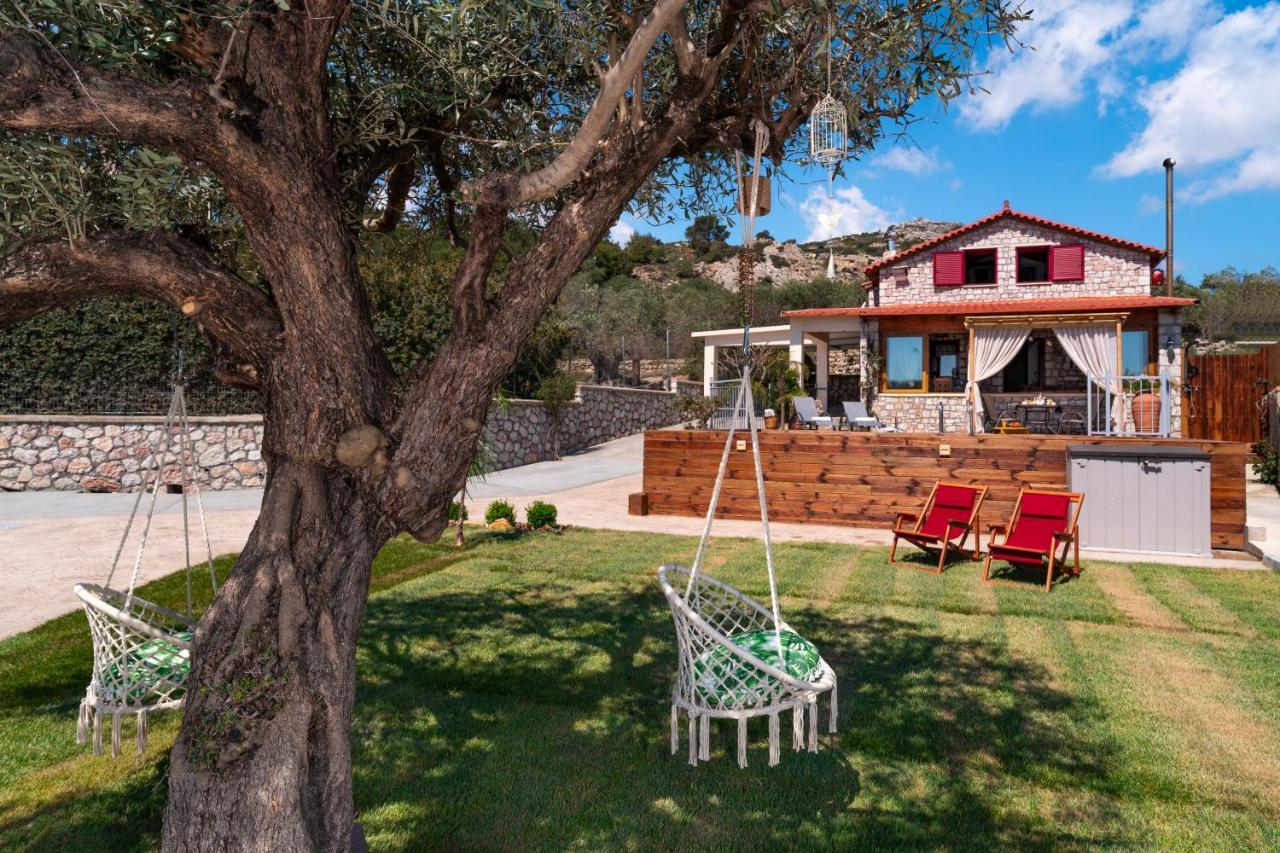 Sea Rock Villa Rodos Archangelos  Buitenkant foto