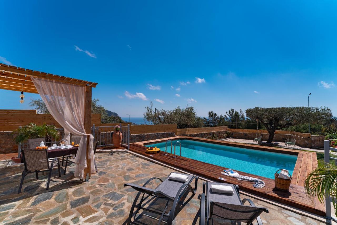 Sea Rock Villa Rodos Archangelos  Buitenkant foto